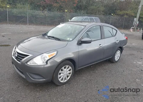 2019 Nissan Versa 1.6 Sv from USA, damaged, VIN 3N1CN7AP7KL875653